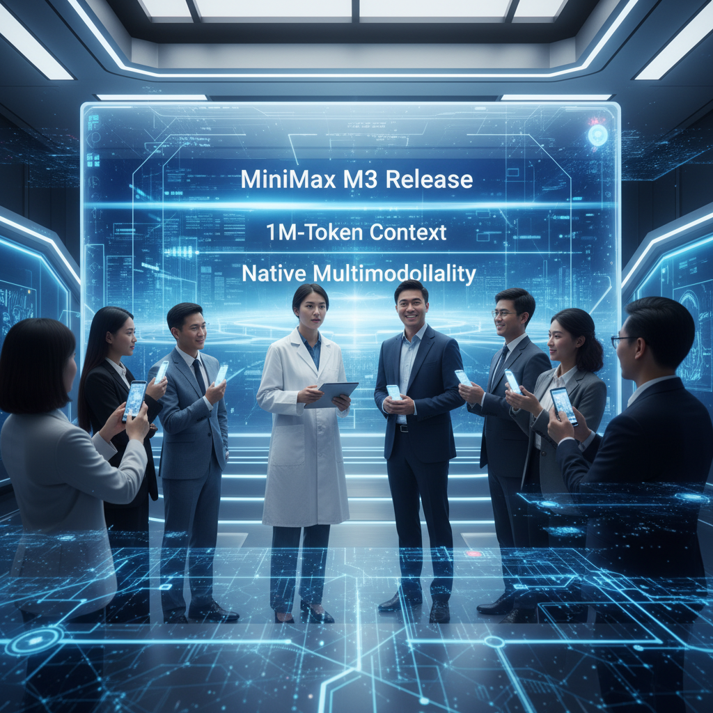 MiniMax M3 Release: 1M-Token Context & Native Multimodality